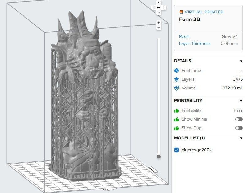 Gigeresqe statue of skeleton 3D print model_13