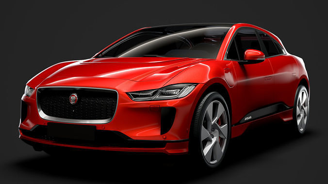 Jaguar I Pace EV400 ADW SE 2019 3D model