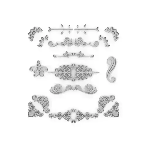 Ornate Swirls 05 Set