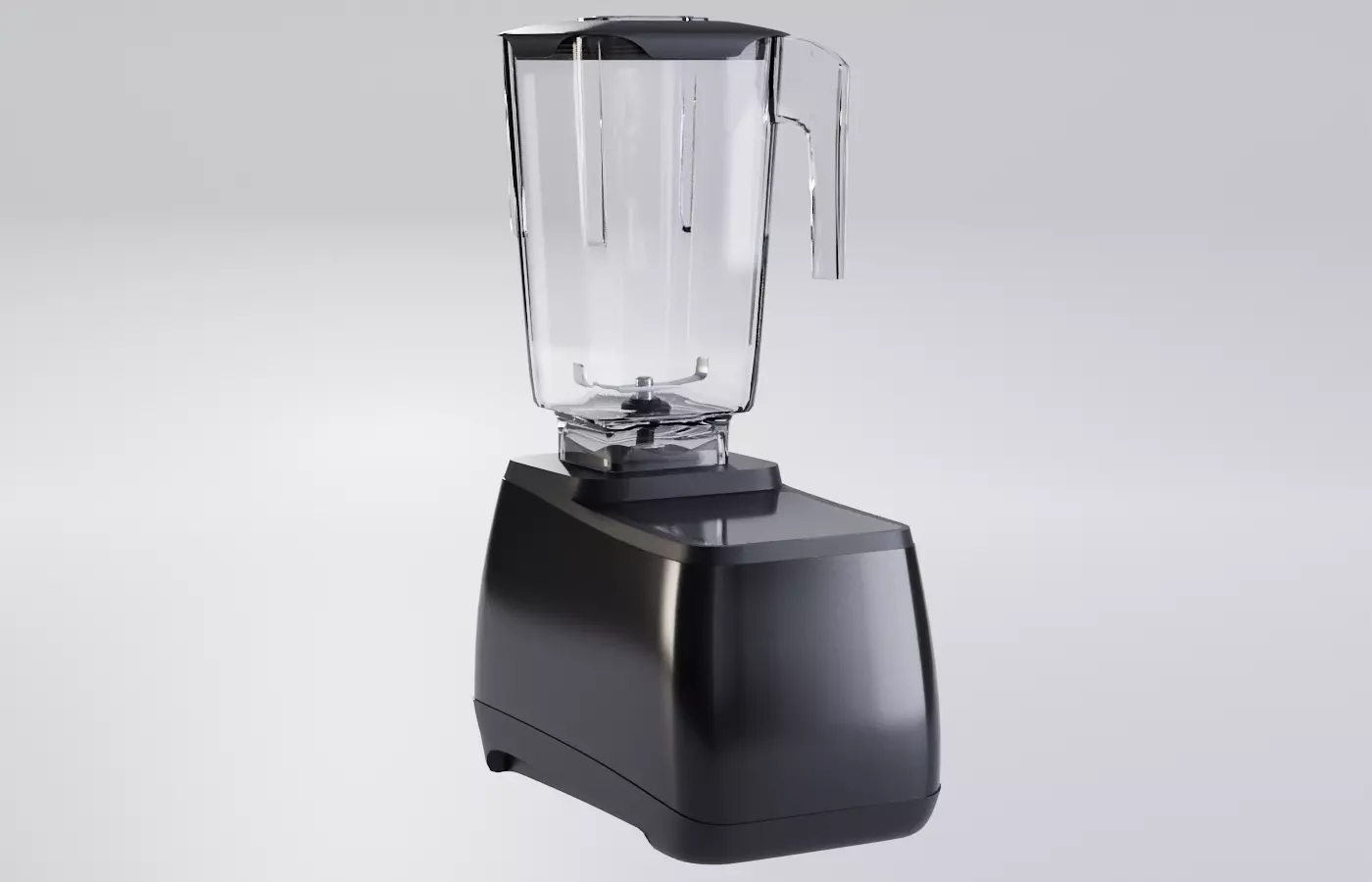 Kitchen Blender Blendtec Low-poly 3D model_0