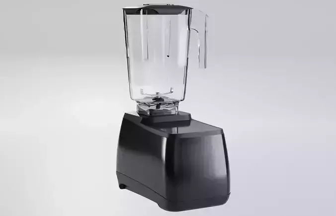 Kitchen Blender Blendtec Low-poly 3D model