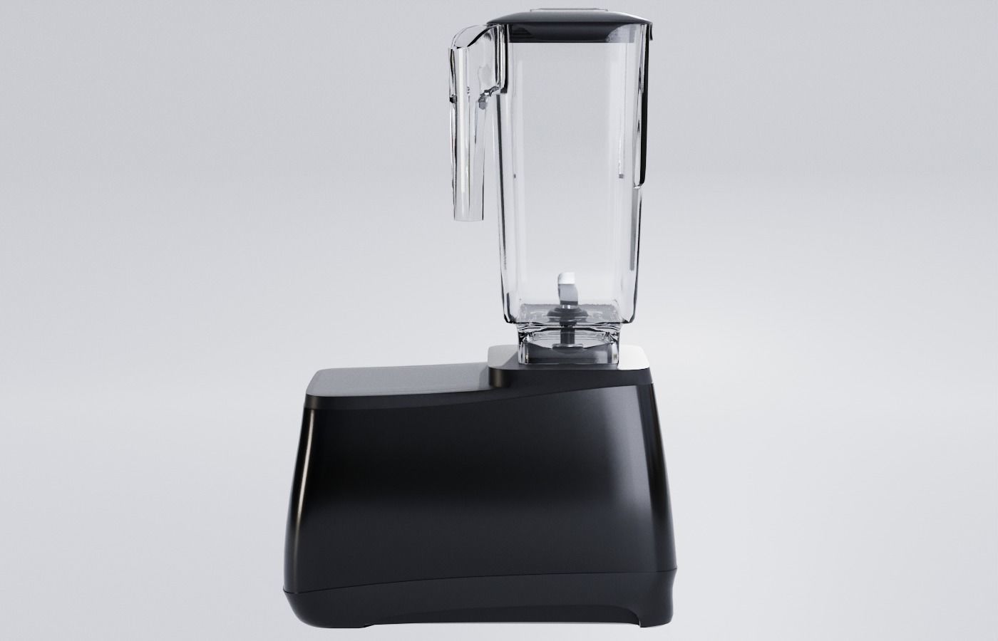 Kitchen Blender Blendtec Low-poly 3D model_3