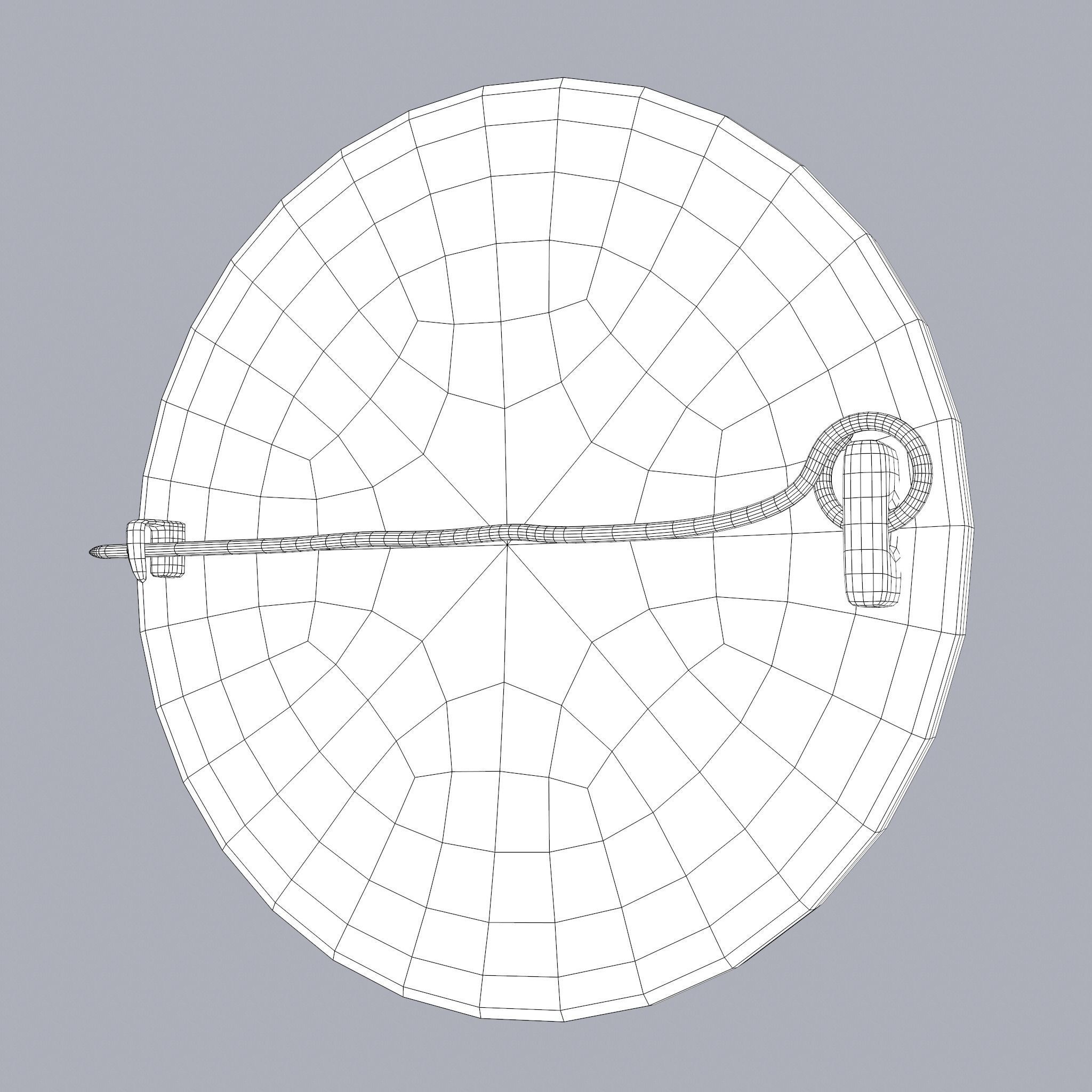 Medieval Pin Design Two  3D model_36