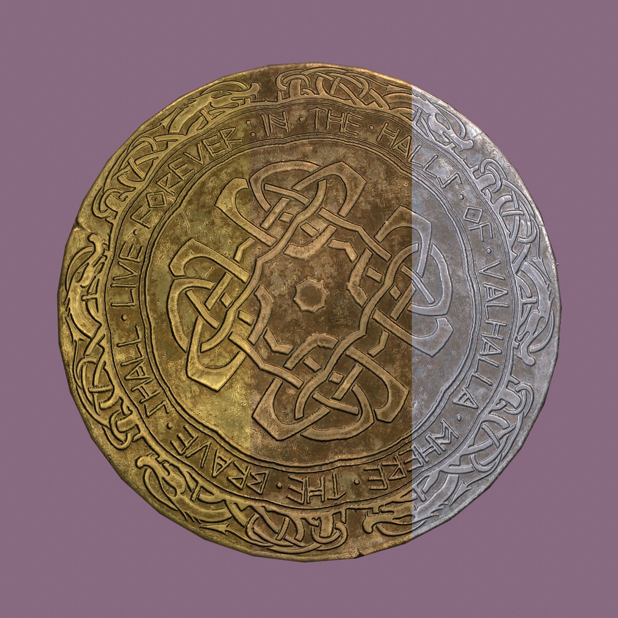 Medieval Pin Design Two  3D model_28