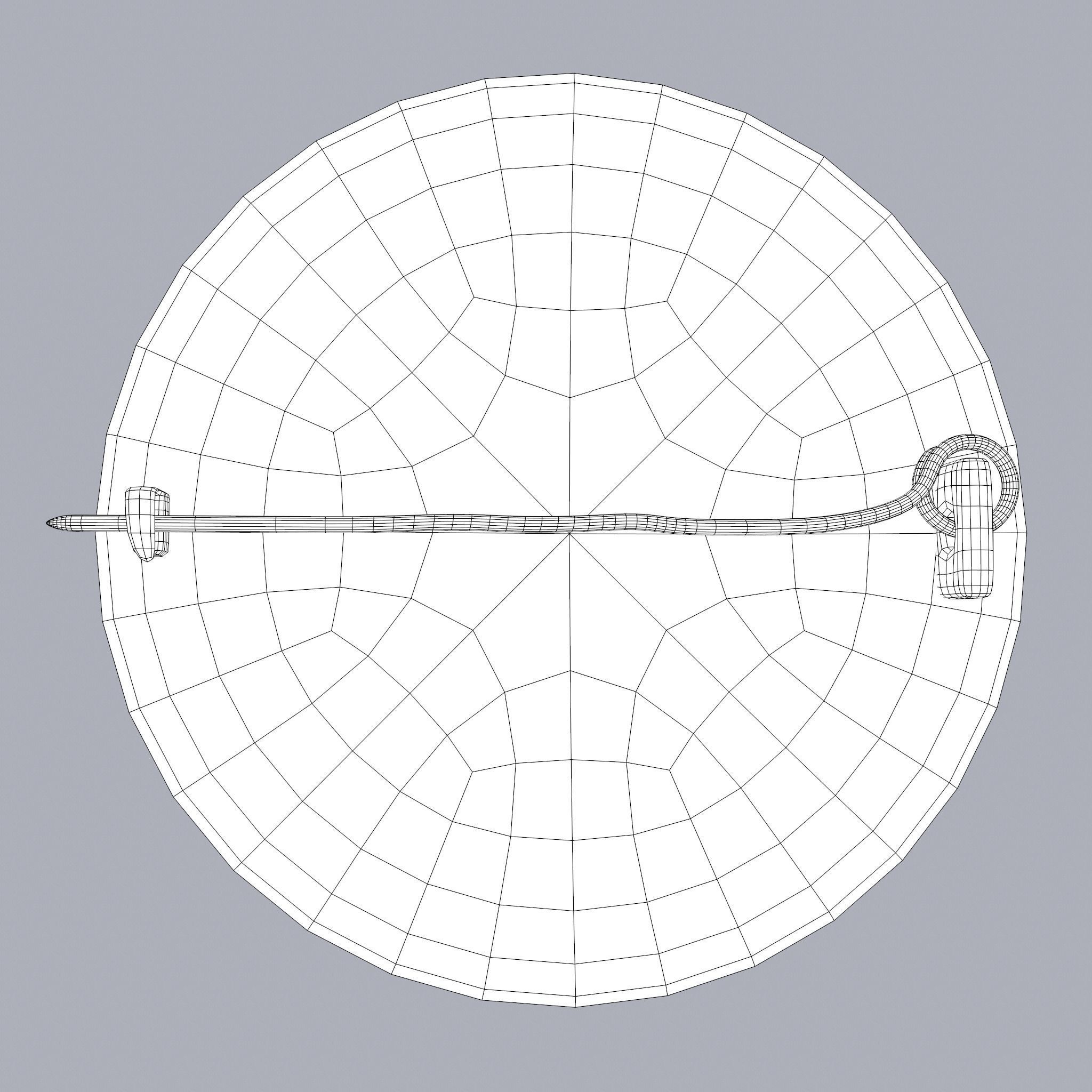 Medieval Pin Design Two  3D model_37