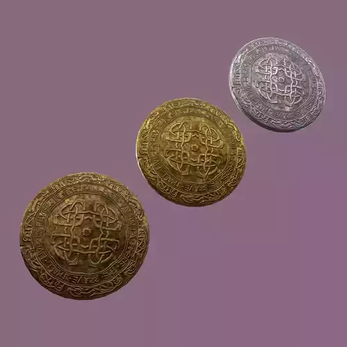 Medieval Pin Design Two  3D model