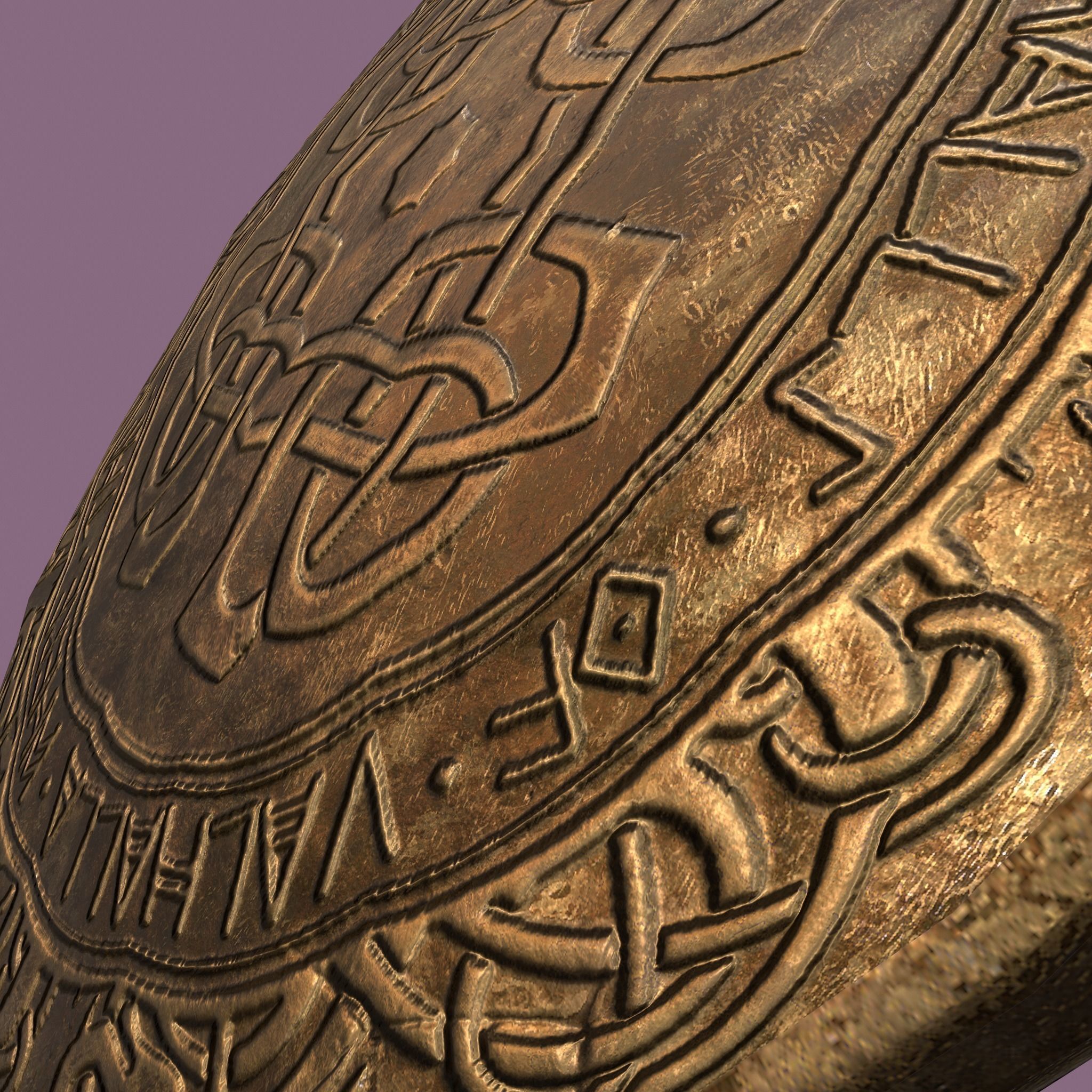 Medieval Pin Design Two  3D model_24