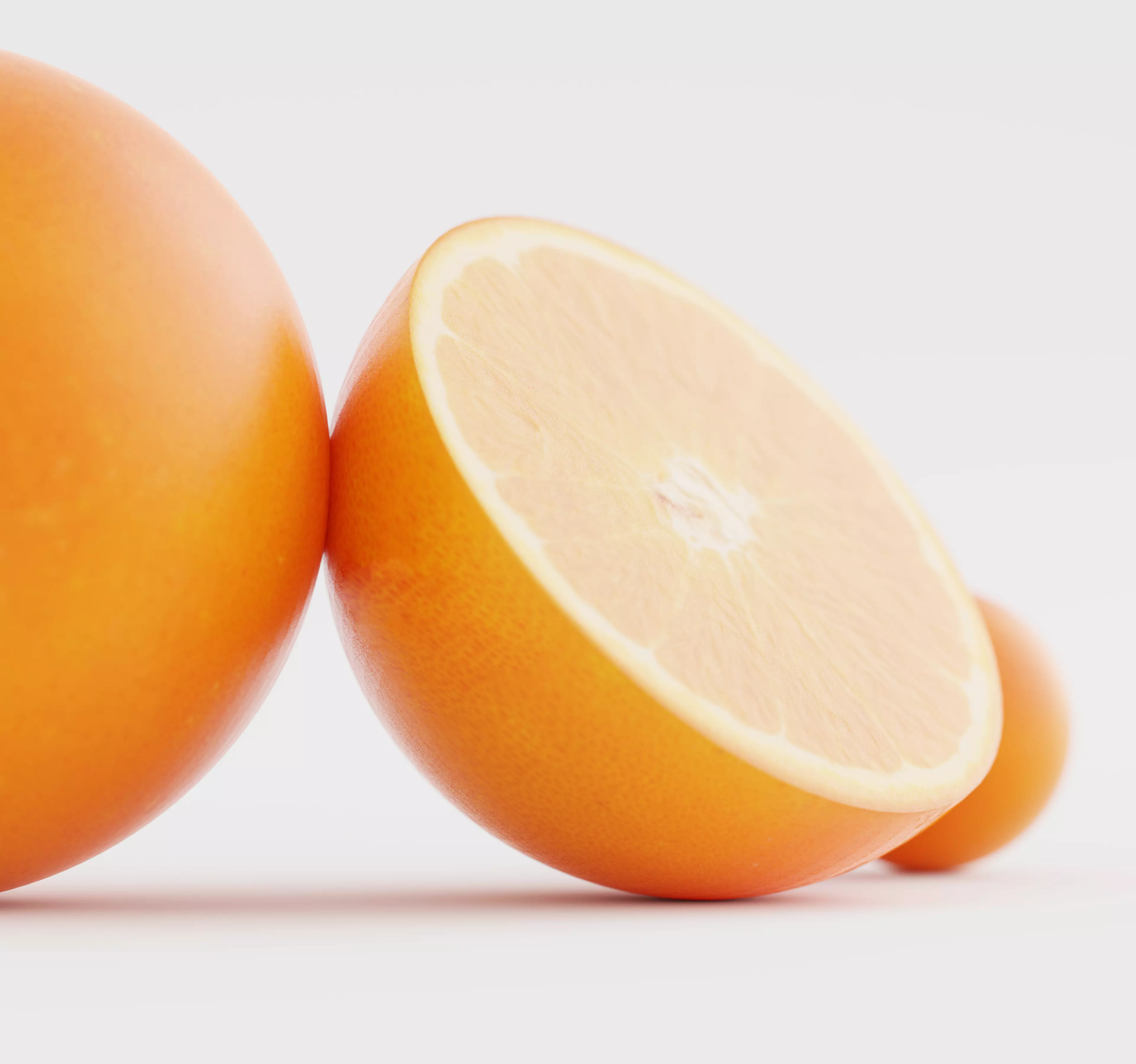Food Photography Oranges 3D model