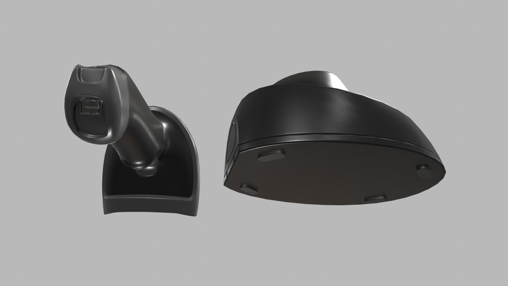 Game Ready Barcode Scanner Low-poly 3D model_12