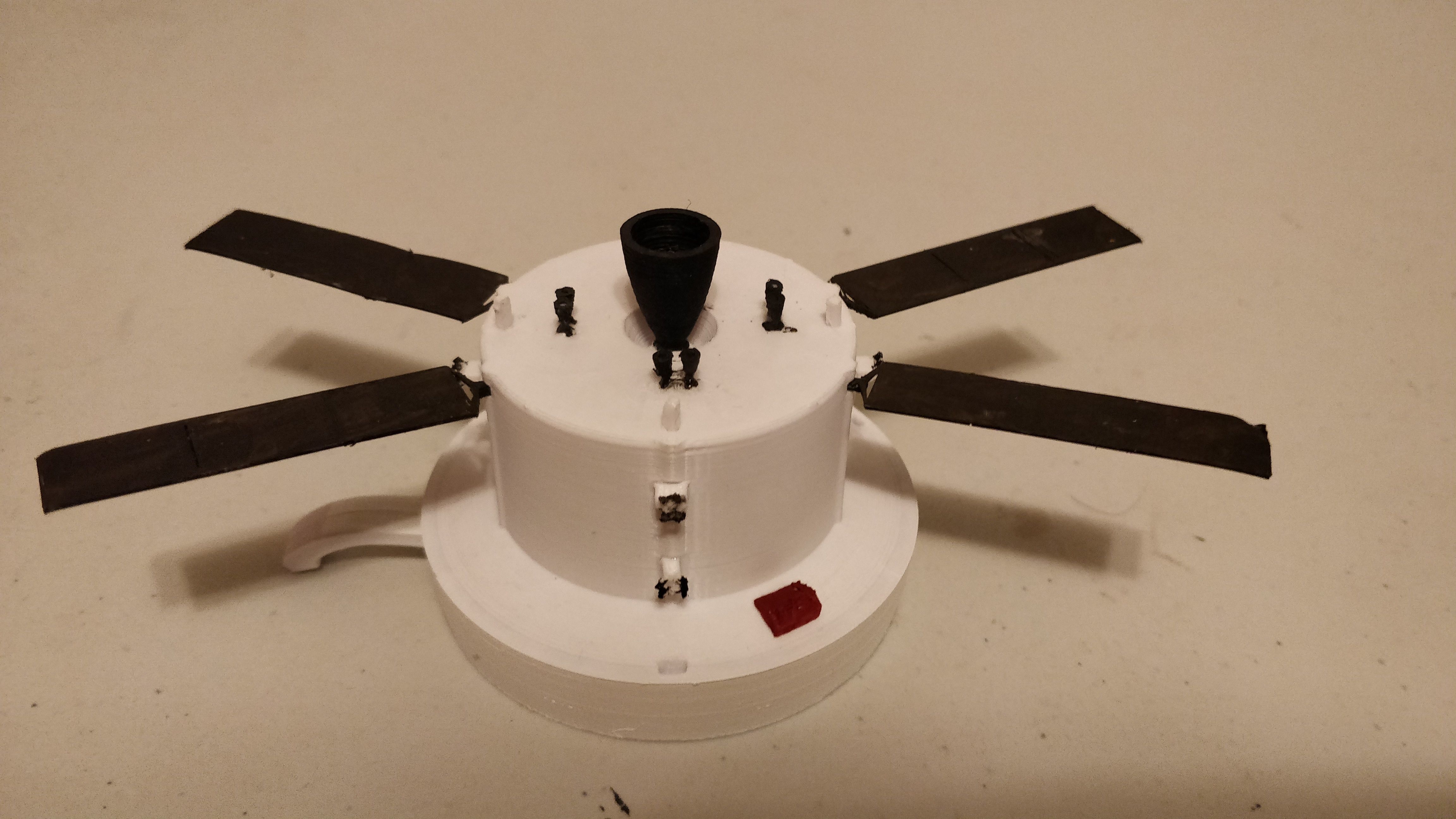 NASA Space Launch System Full Staging and Interior 3D print model_15