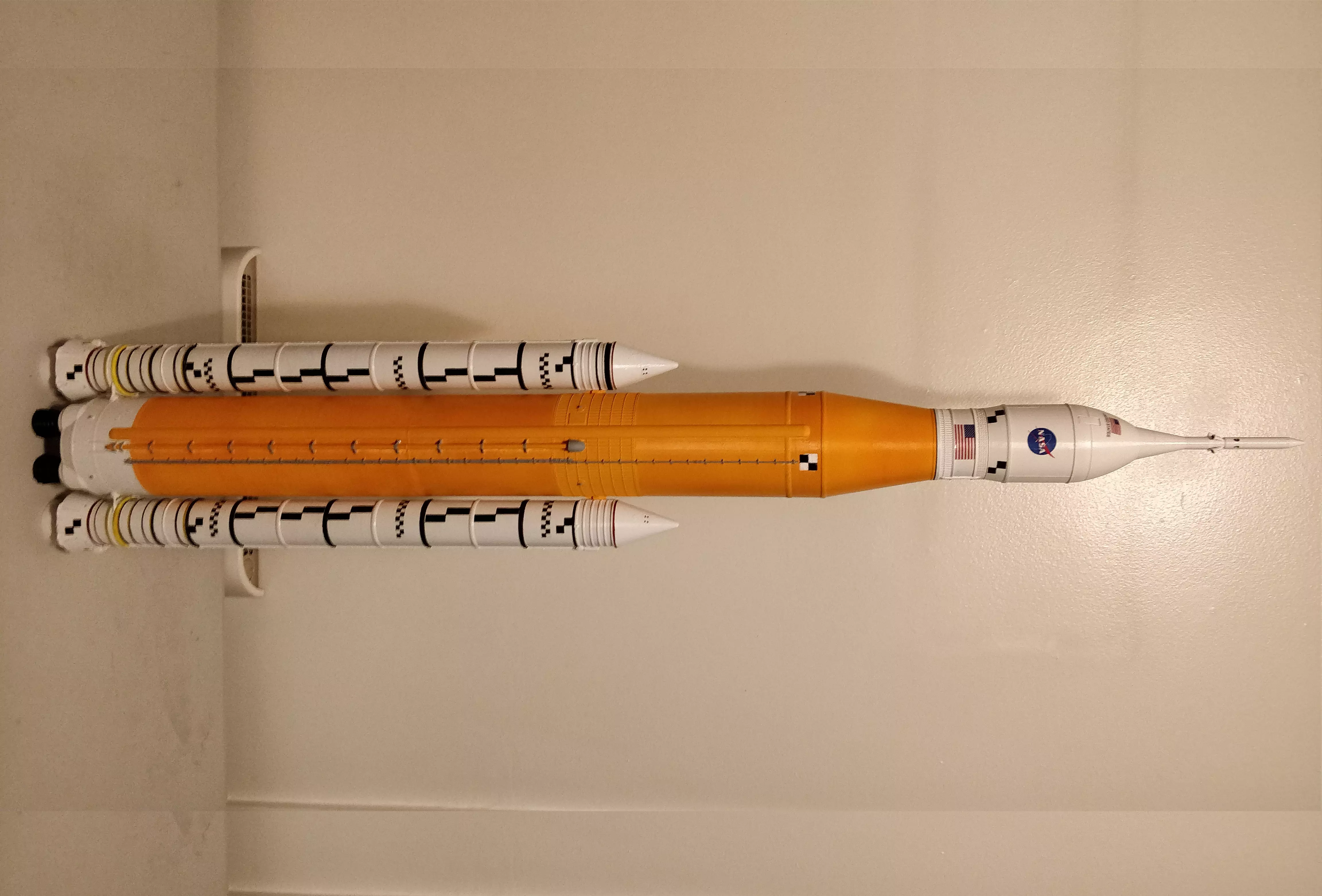 NASA Space Launch System Full Staging and Interior 3D print model_0