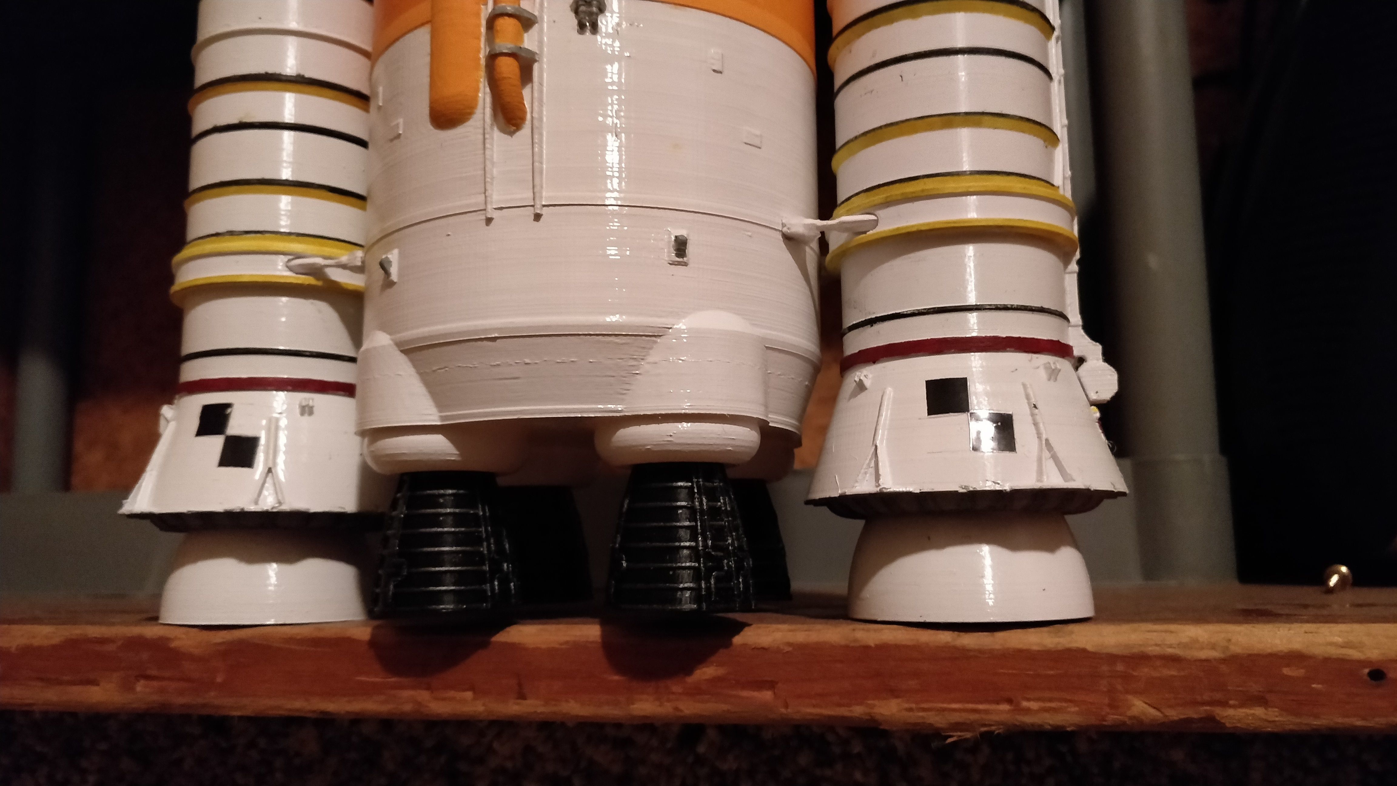 NASA Space Launch System Full Staging and Interior 3D print model_5