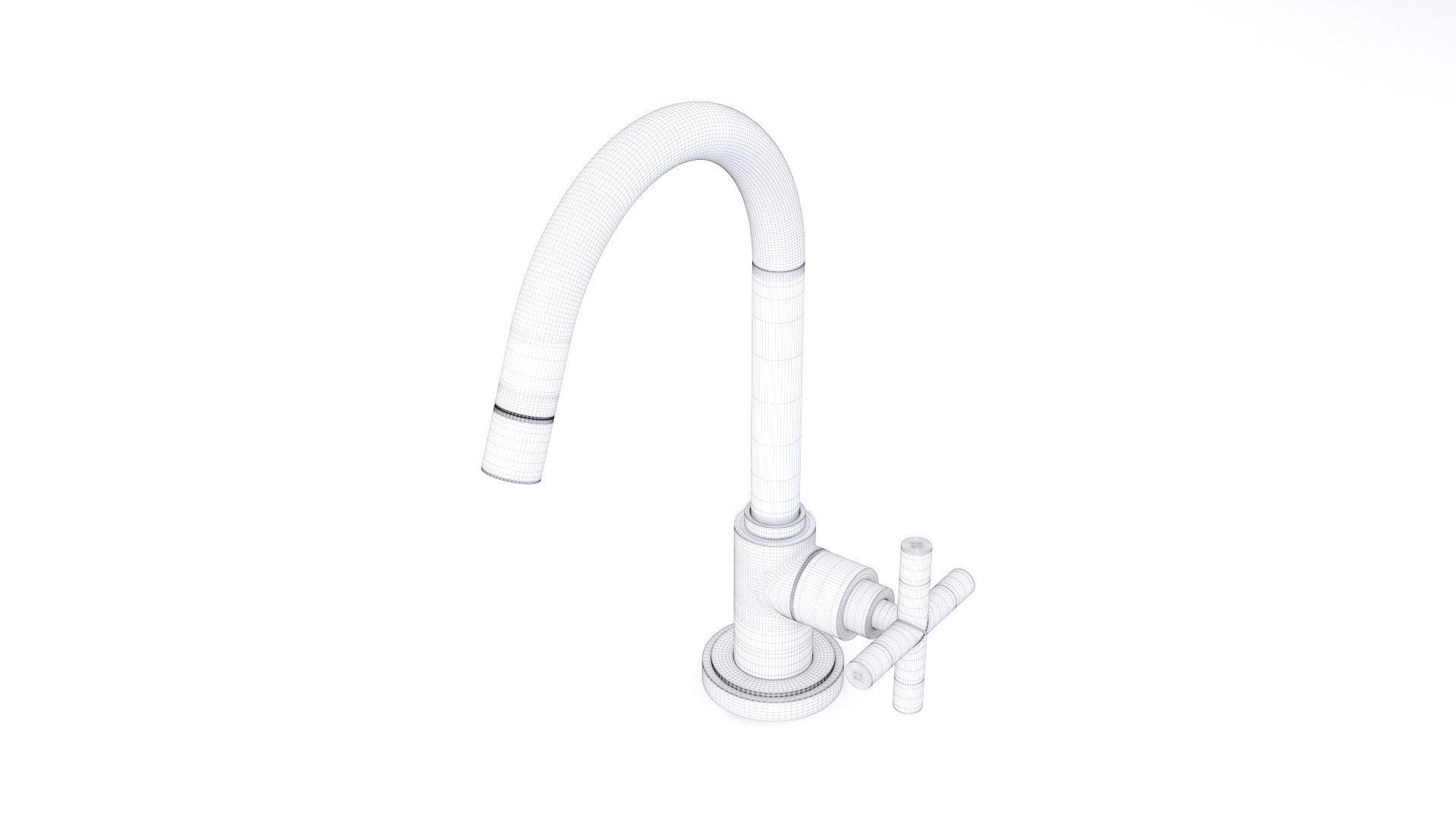 Deca Duna Classica Torneira Faucet 1194 c64 3D model_7