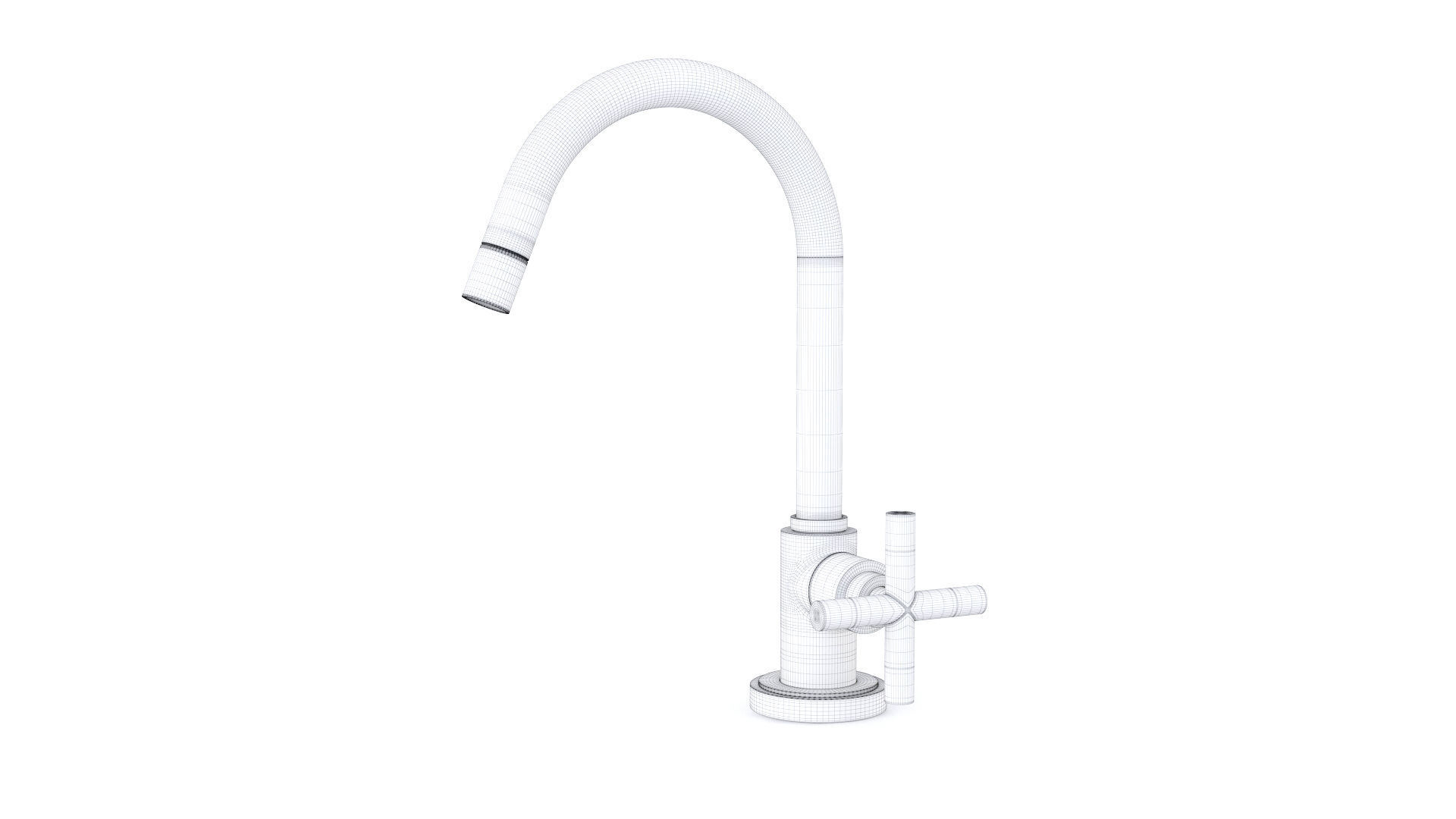 Deca Duna Classica Torneira Faucet 1194 c64 3D model_9