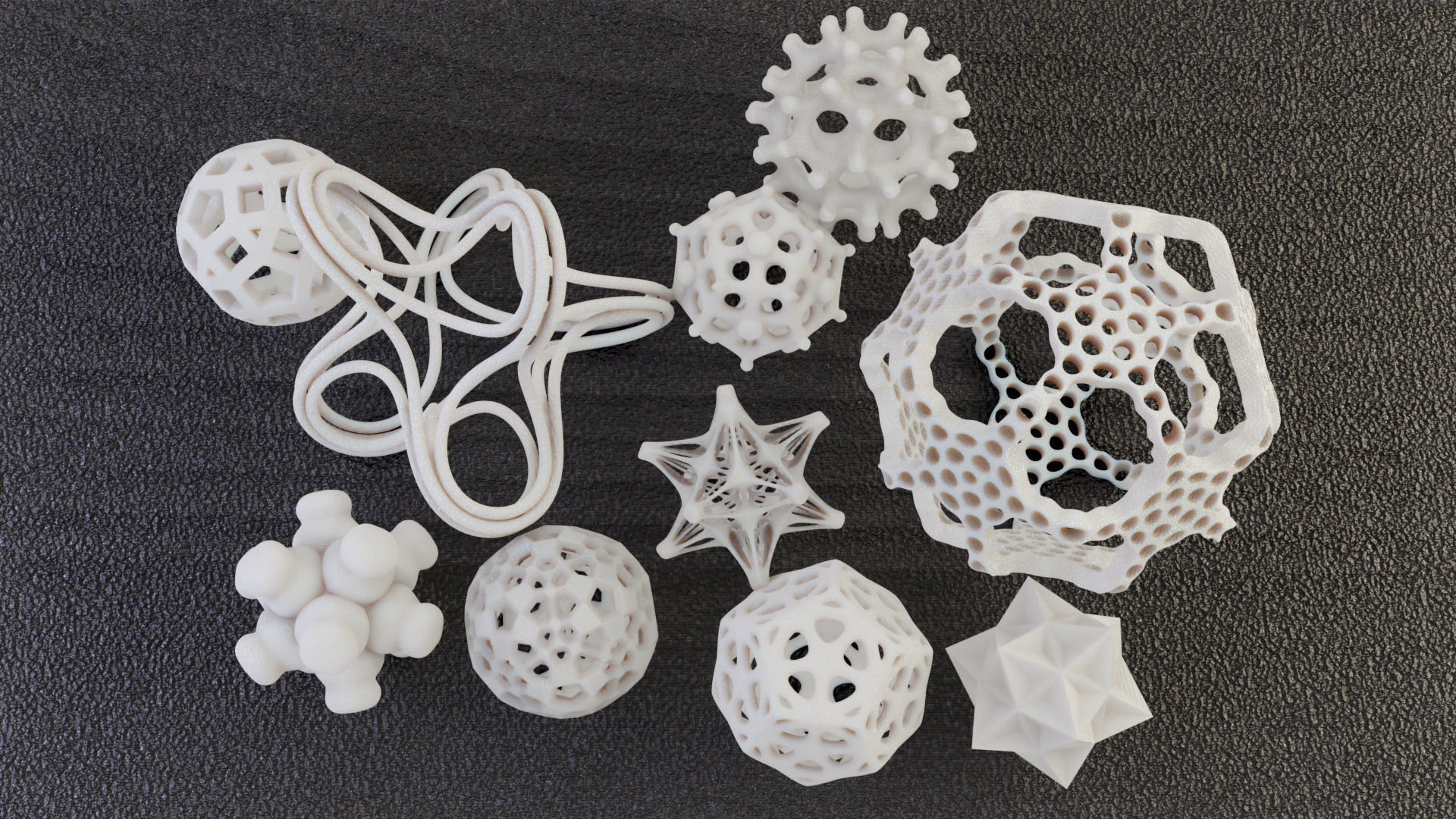 Dodecahedron Math Art Collection _11