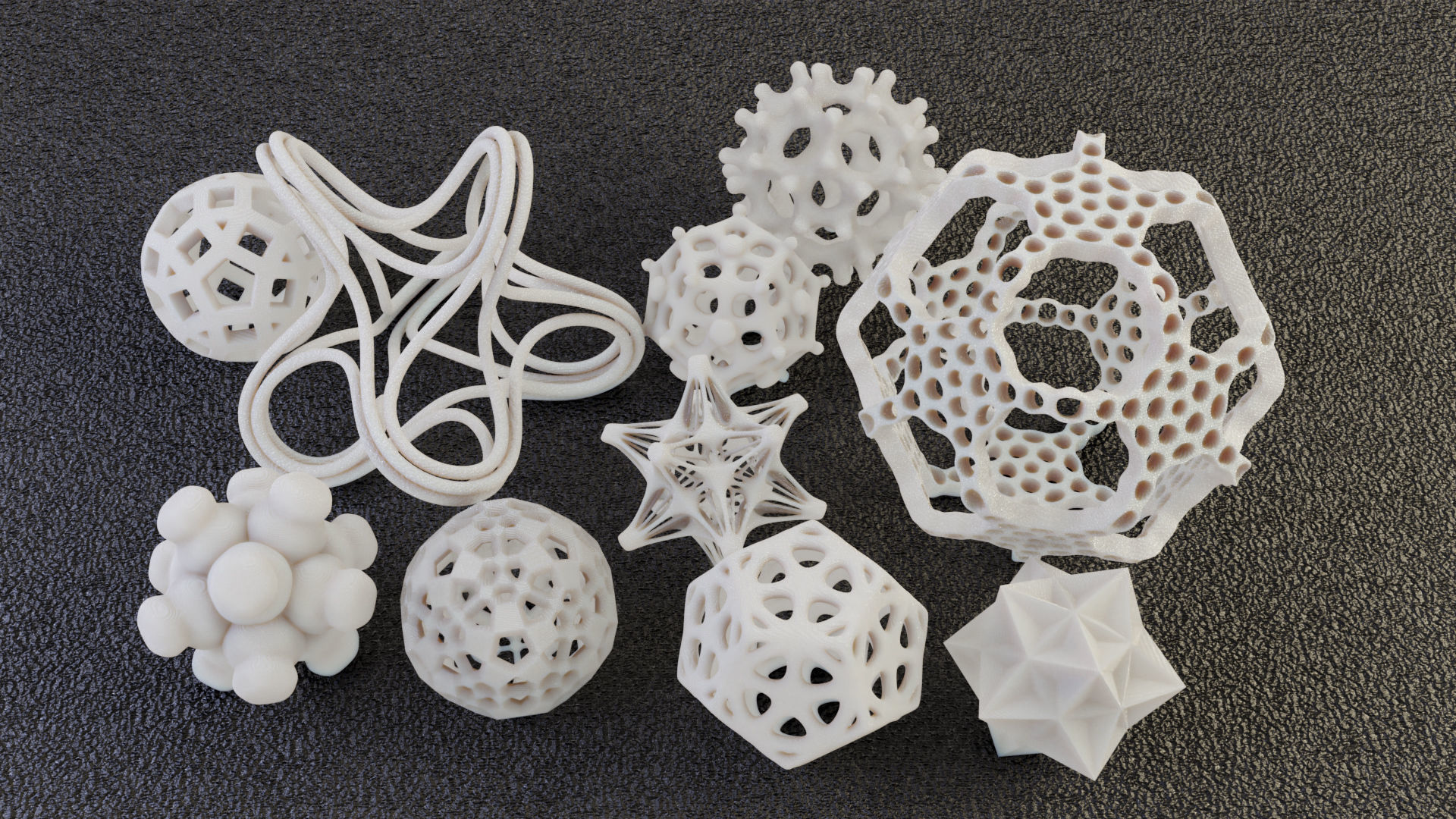 Dodecahedron Math Art Collection _14