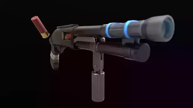 Shotgun Gun - Asset