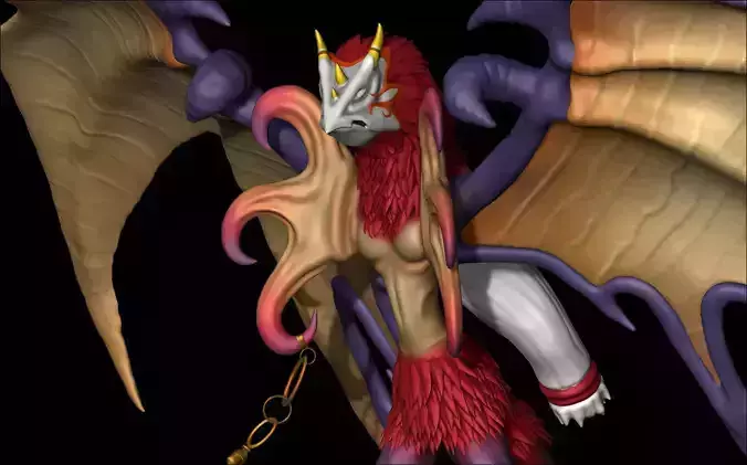 Valefor FINAL FANTASY X 3D model