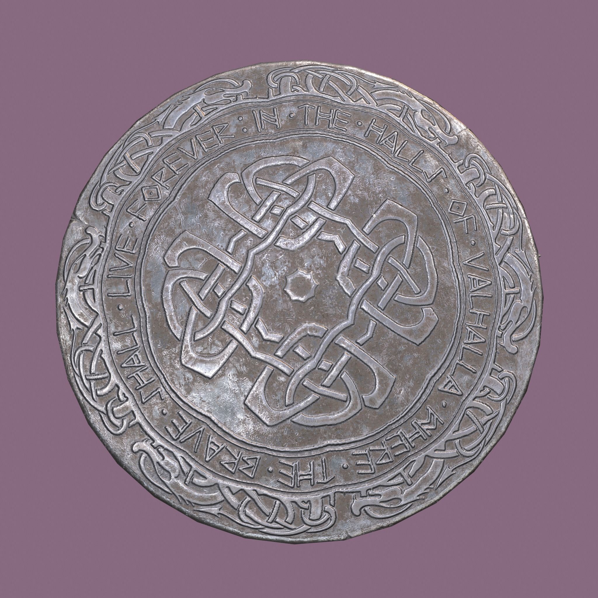 Medieval Lapel Pin Design One and Two 3D Model Collection_14