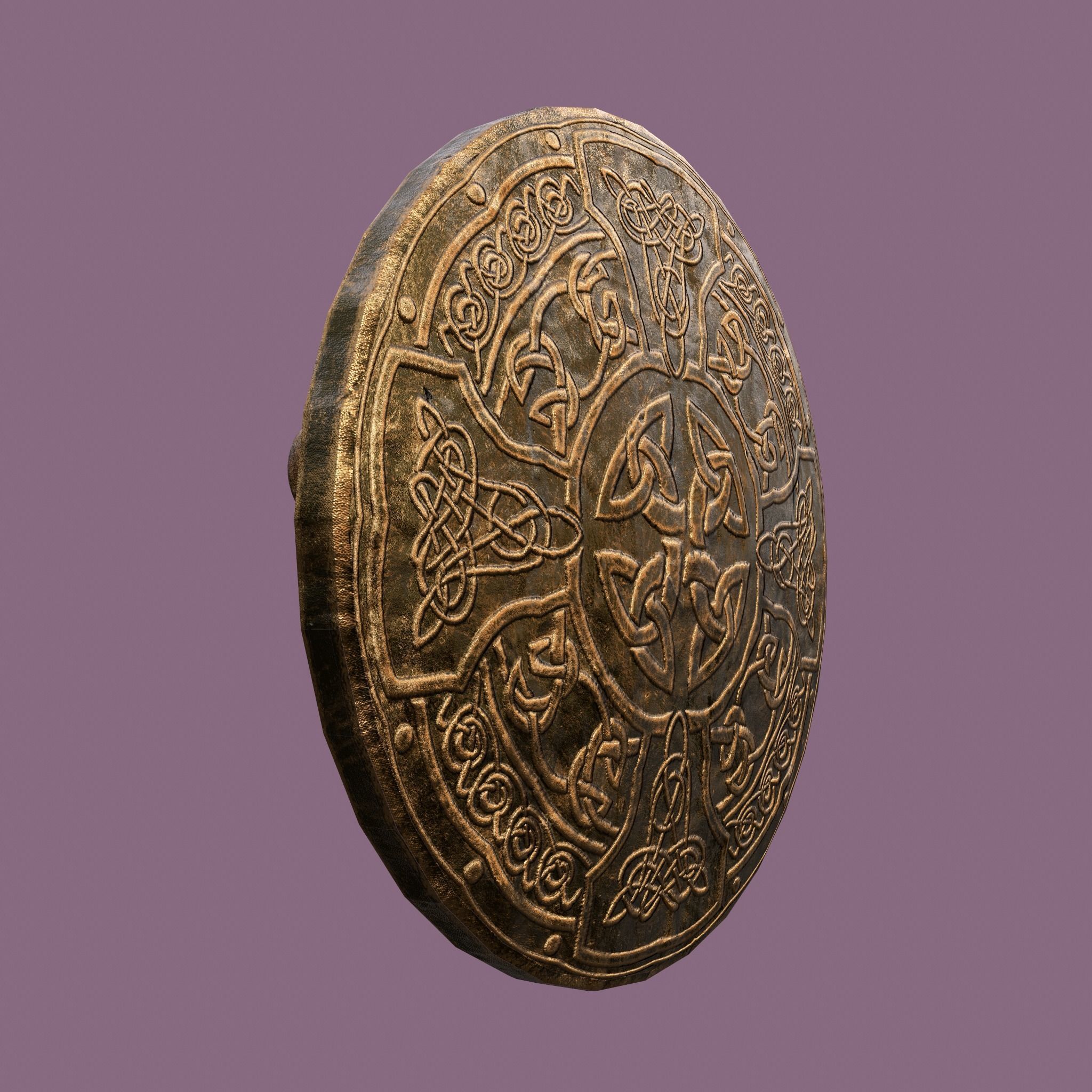 Medieval Lapel Pin Design One and Two 3D Model Collection_19