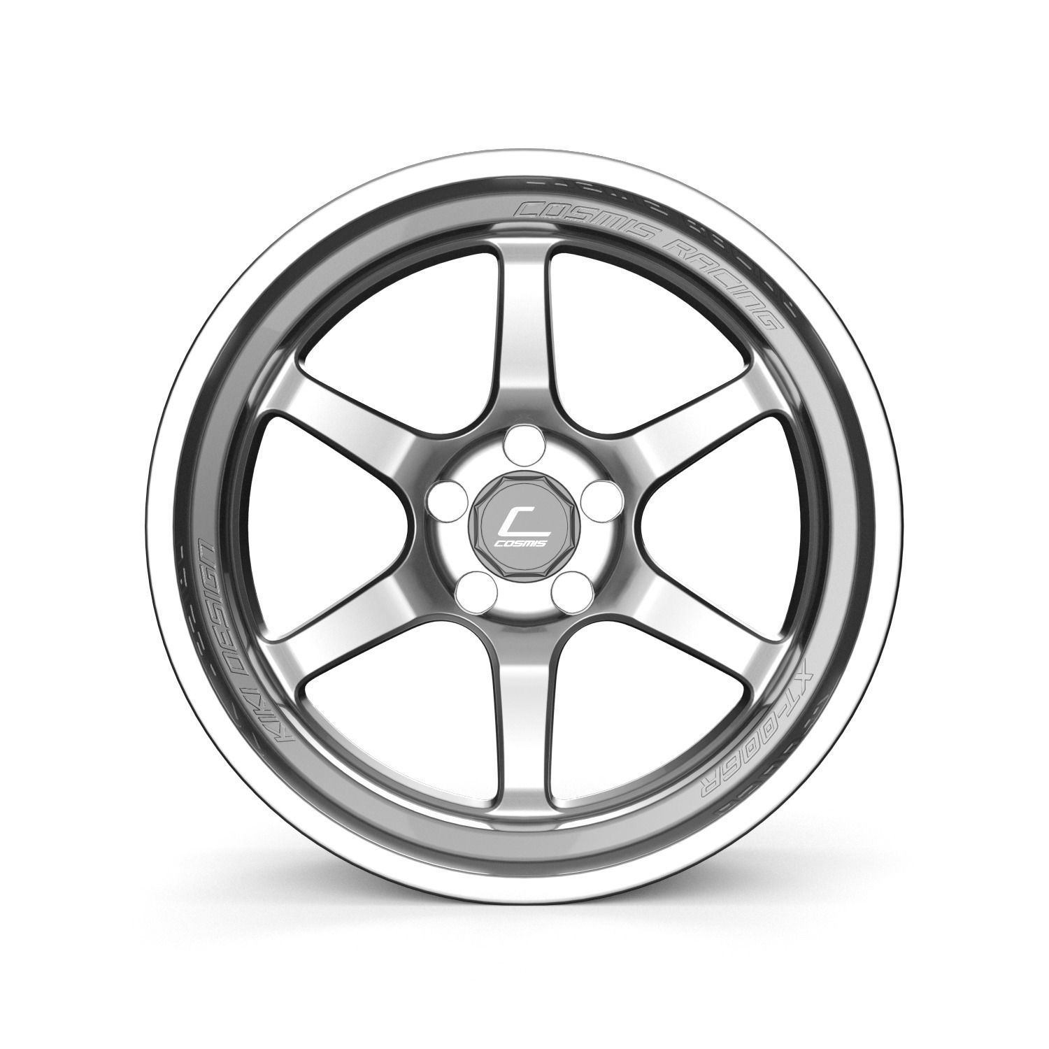 Cosmis XT-006R wheels 3D model_1