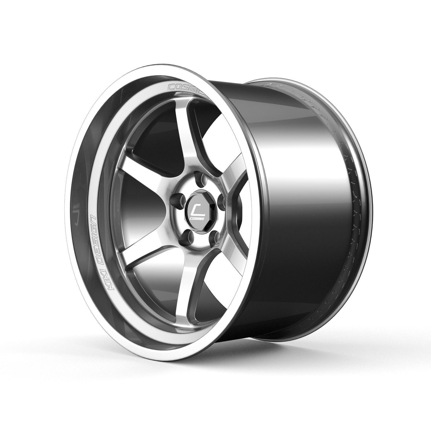 Cosmis XT-006R wheels 3D model_2