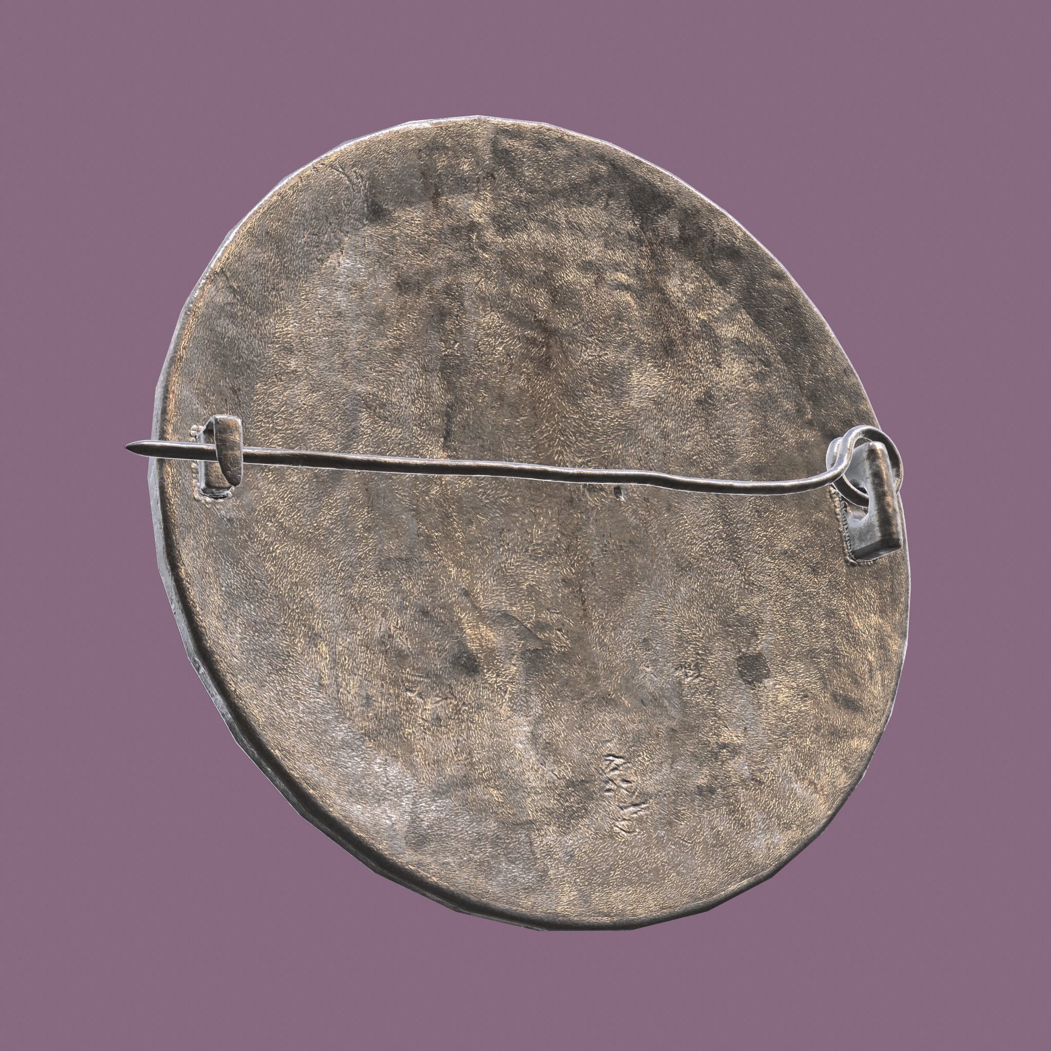 Medieval Lapel Pin Design One Two and Three 3D Model Collection_39