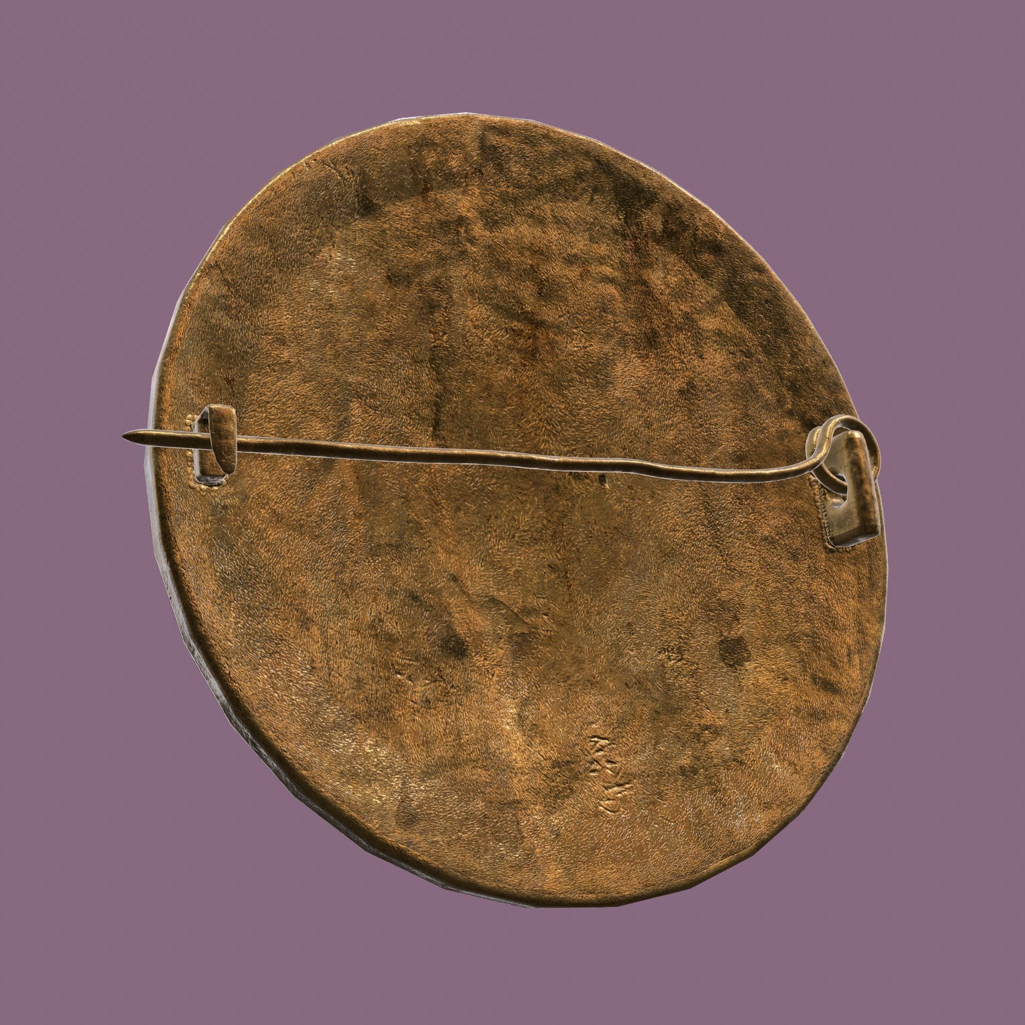 Medieval Lapel Pin Design One Two and Three 3D Model Collection_41