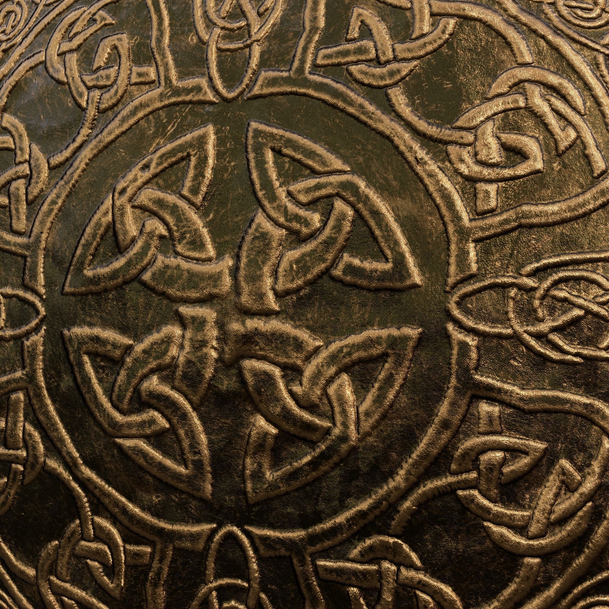 Medieval Lapel Pin Design One Two and Three 3D Model Collection_42