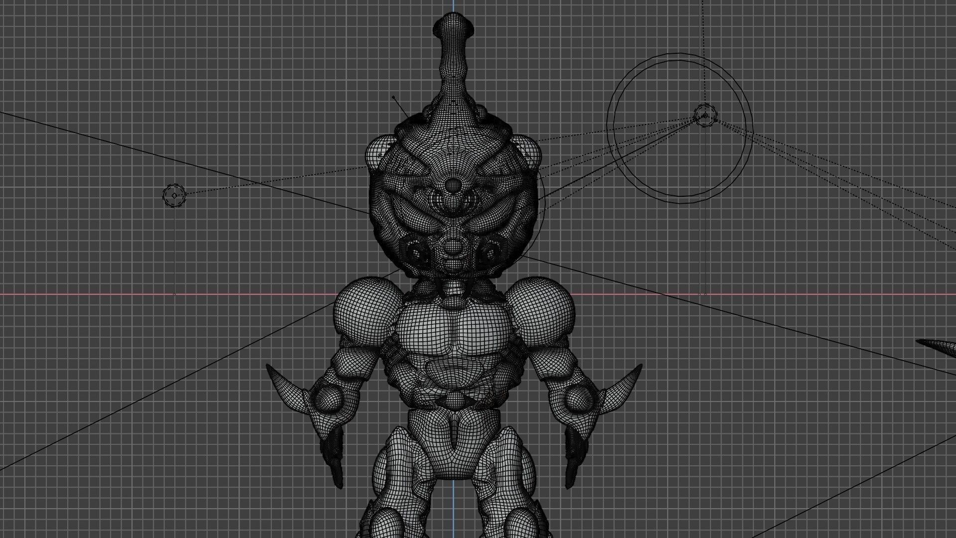guyver mini Low-poly 3D model_4