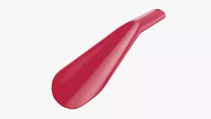 Shoehorn small plastic type 4 red