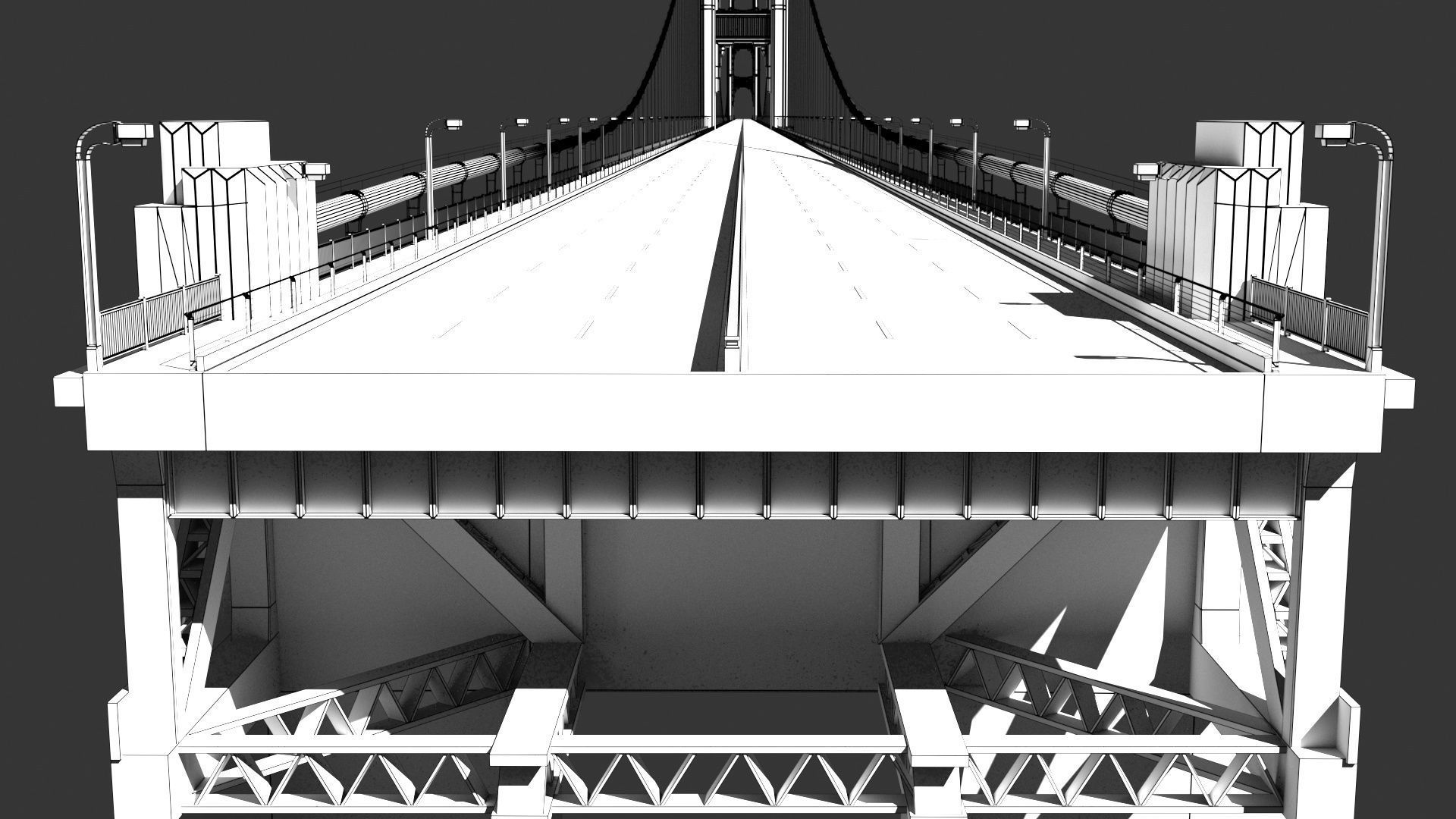 Golden Gate Bridge 3D model_18