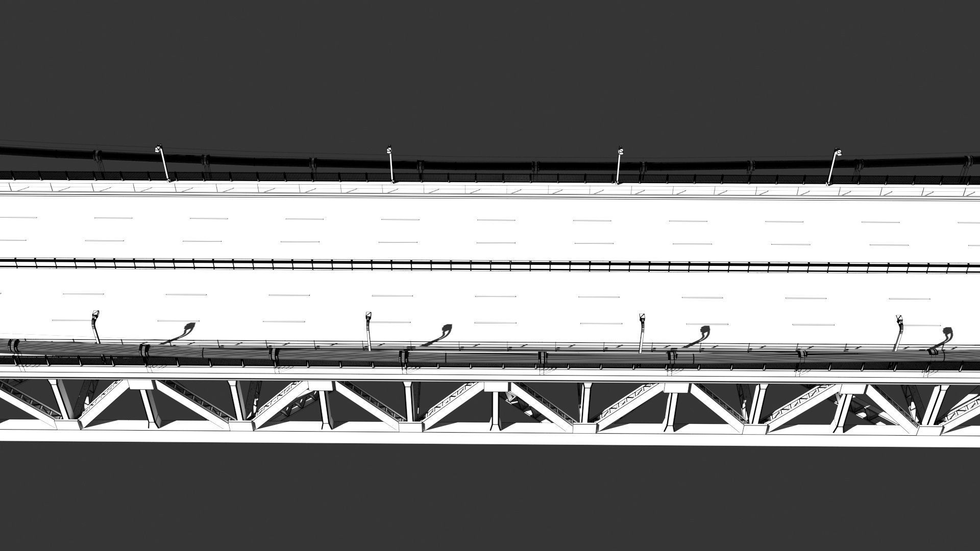 Golden Gate Bridge 3D model_25