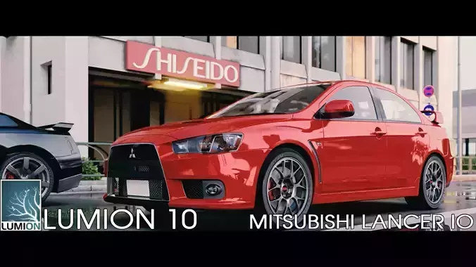 Lumion 10 Cinematic Animation Car Rendering 3D print model
