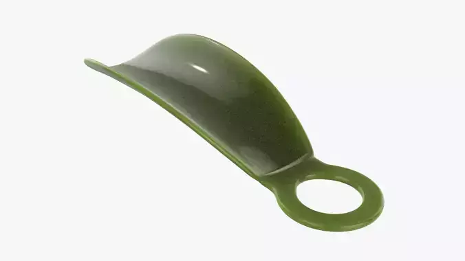 Shoehorn small plastic with hole v4