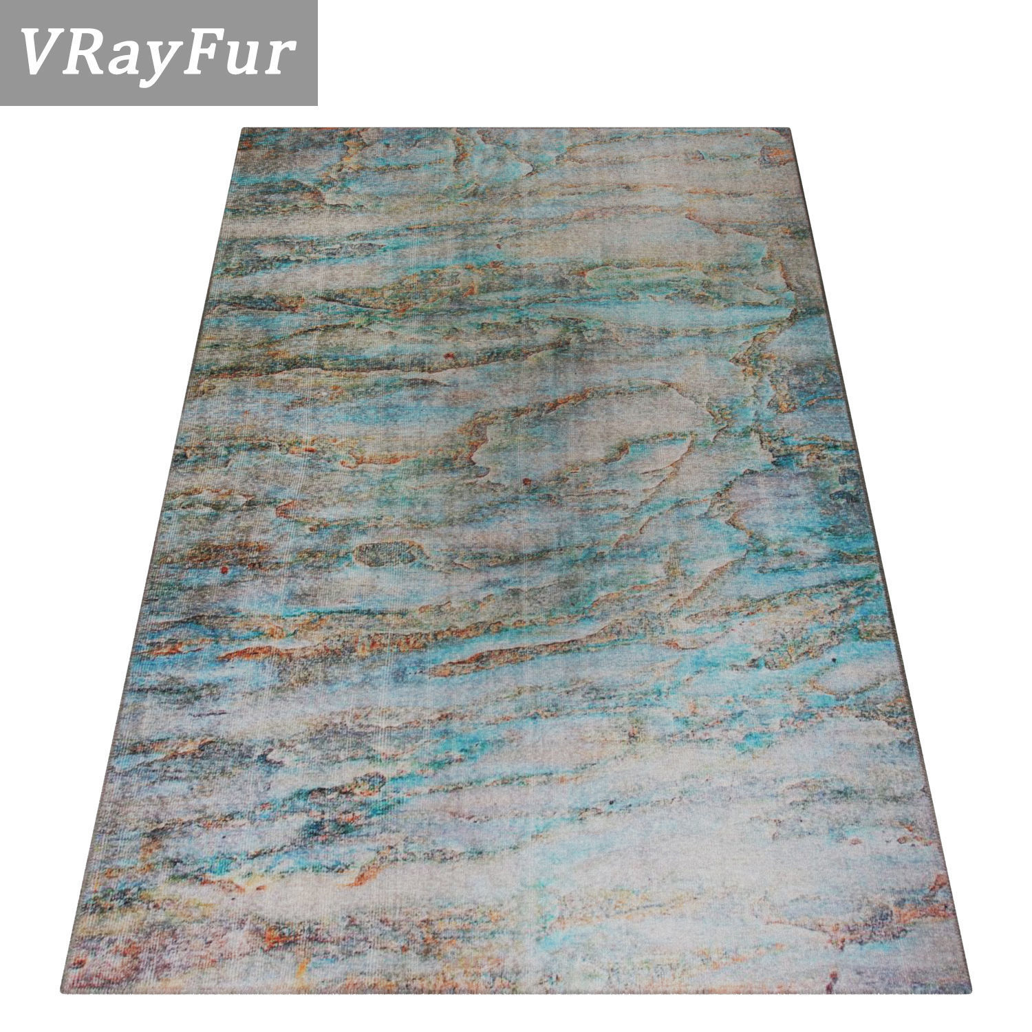 Rug Set 961 3D model_2