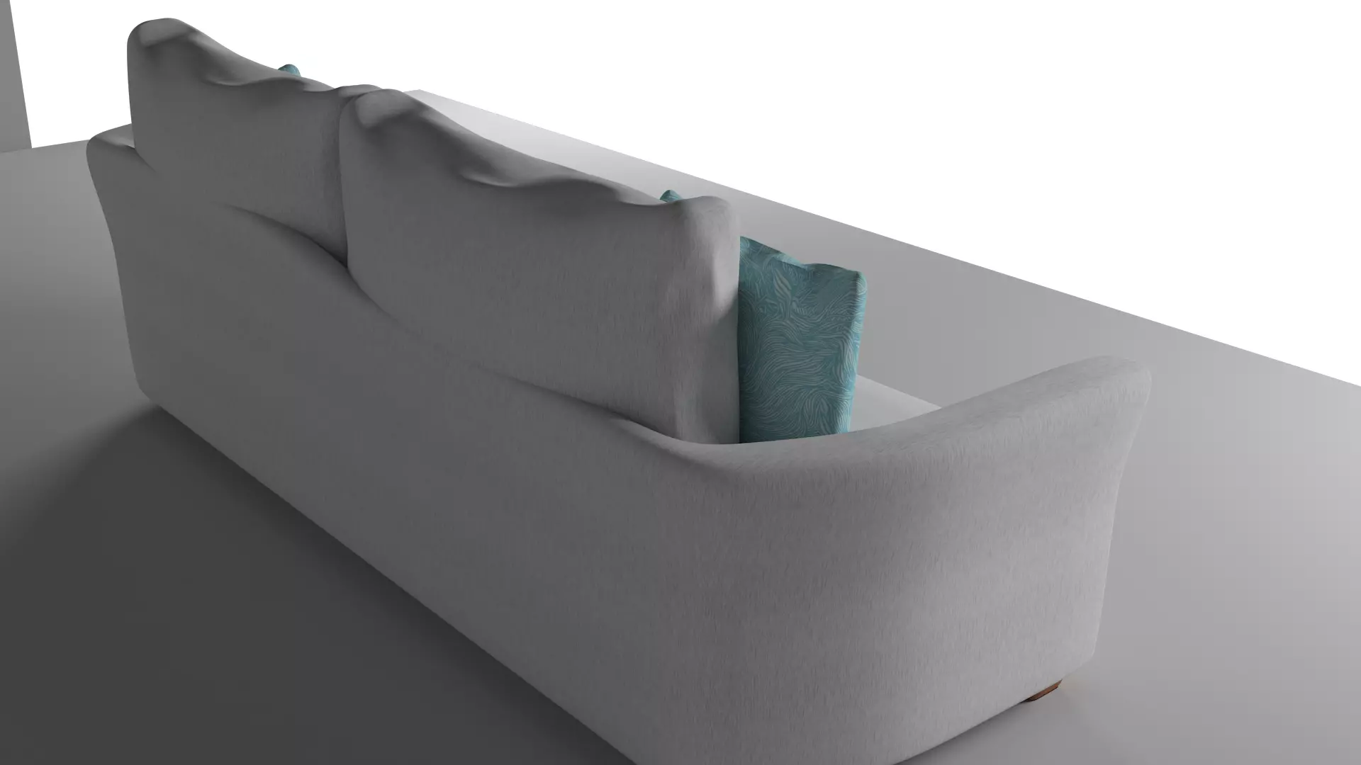 SOFA 3D couch with pillows 3D model