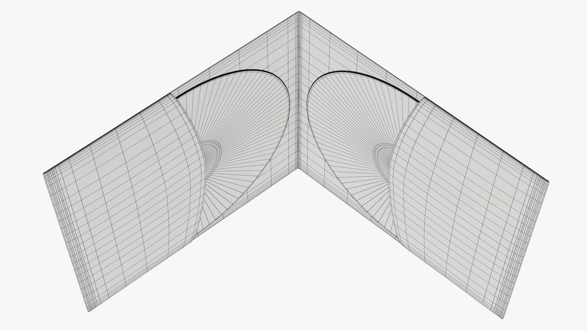 DVD in a paper brochure 3D model_7