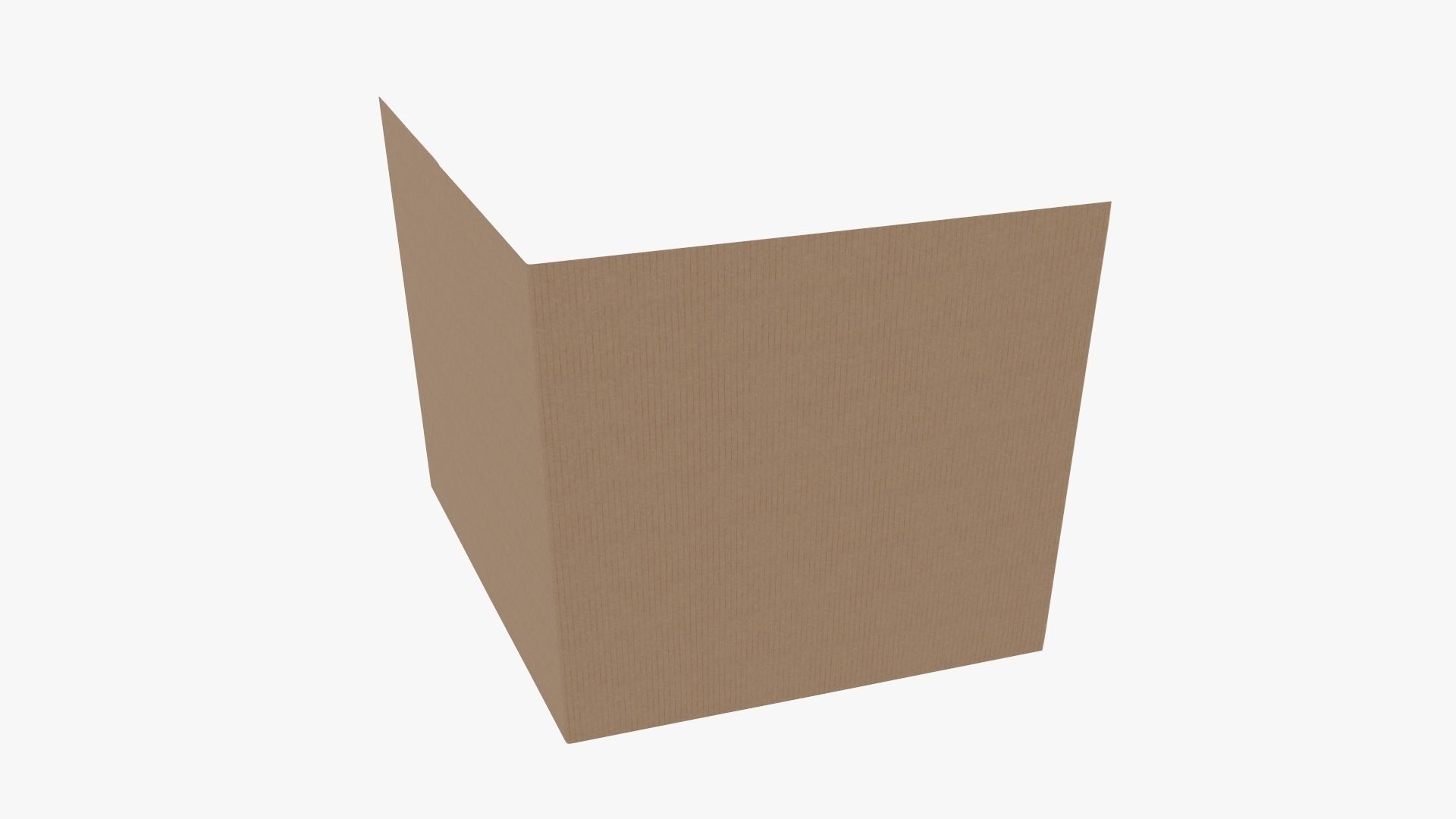 DVD in a paper brochure 3D model_4