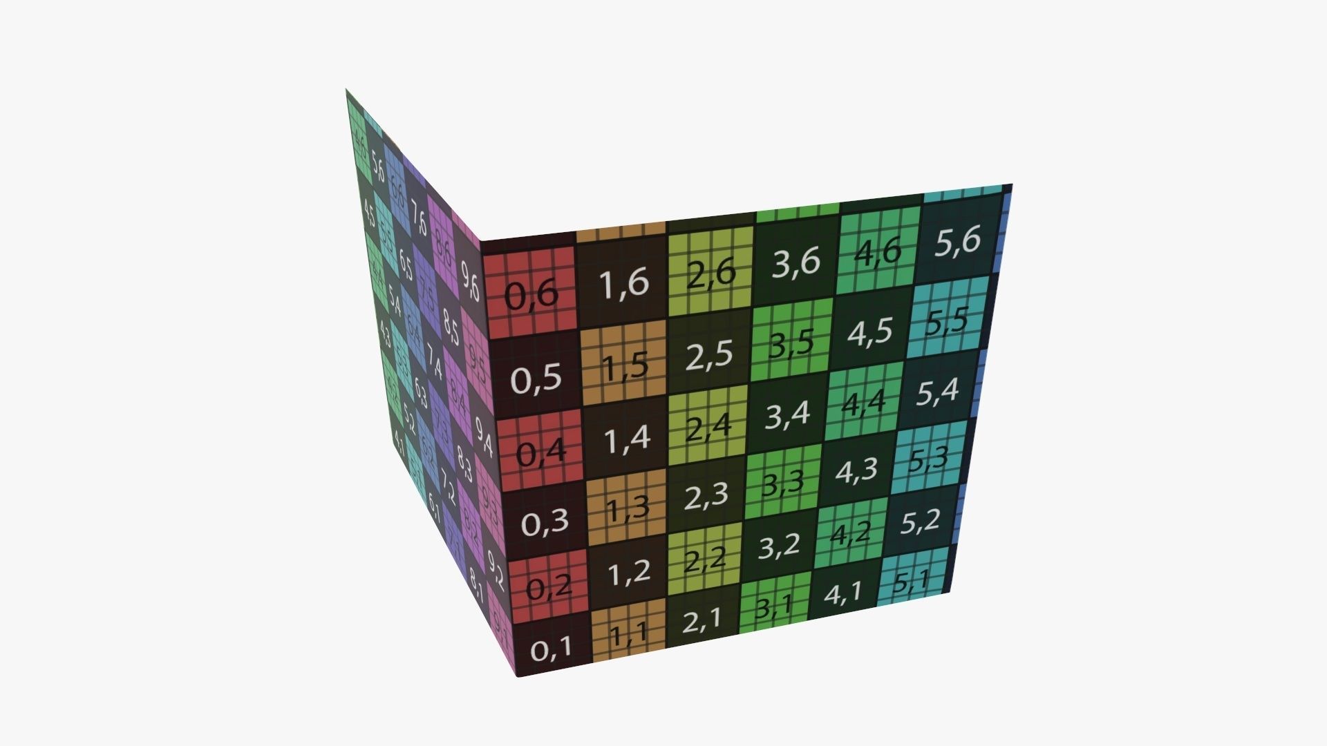 DVD in a paper brochure 3D model_14