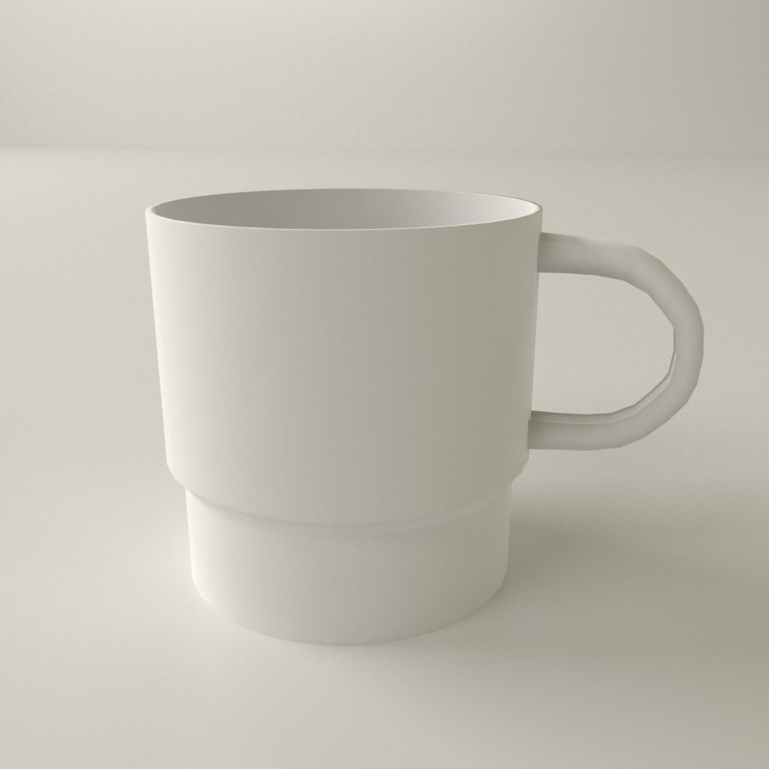 Cup v2 3D model_3