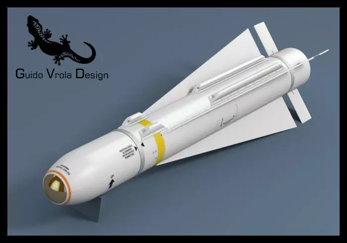 AGM-65 Maverick 3D model_0