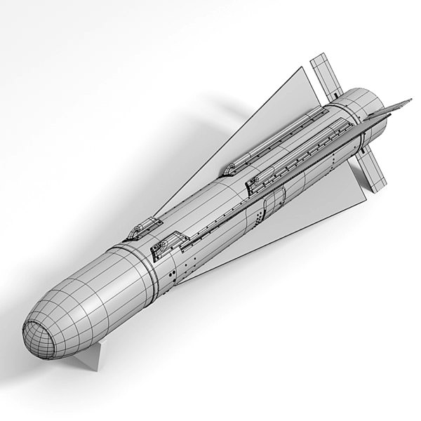 AGM-65 Maverick 3D model_4
