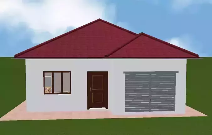 House 9 plans for 3D model