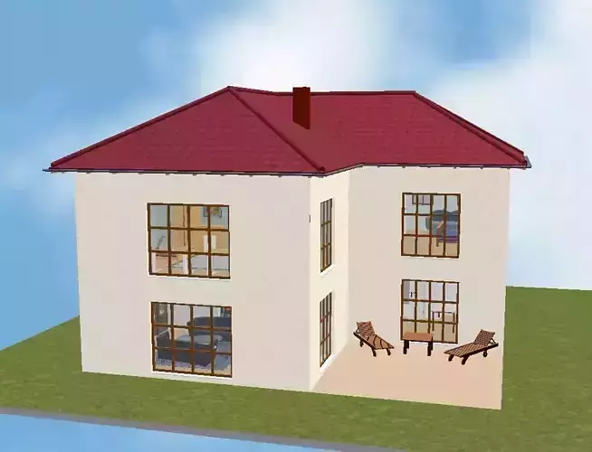 House 13 3D model