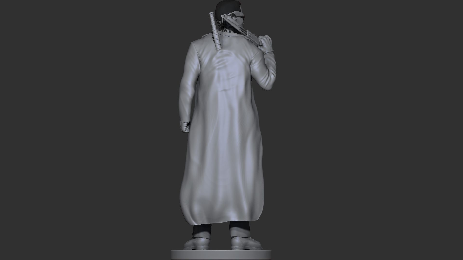 Blade - Likeness Wesley Snipes - 3d Print 3D print model_7