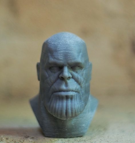 Thanos avengers bust Free 3D print model