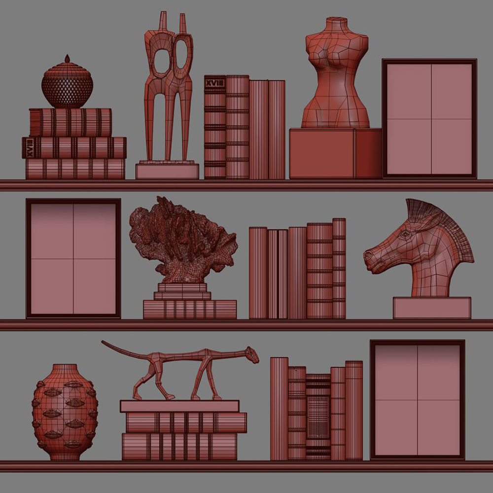Decor Set 92 3D model_4