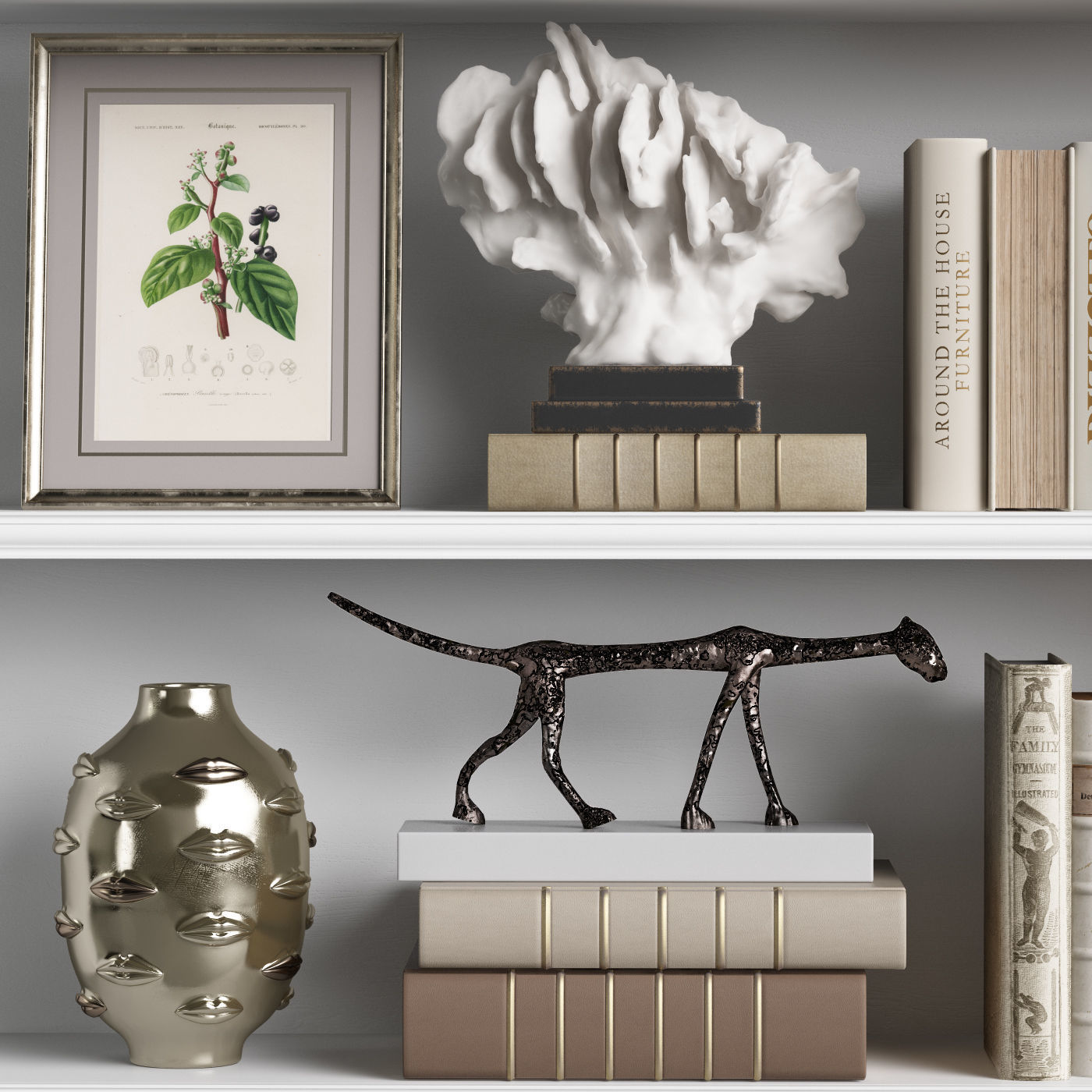 Decor Set 92 3D model_2