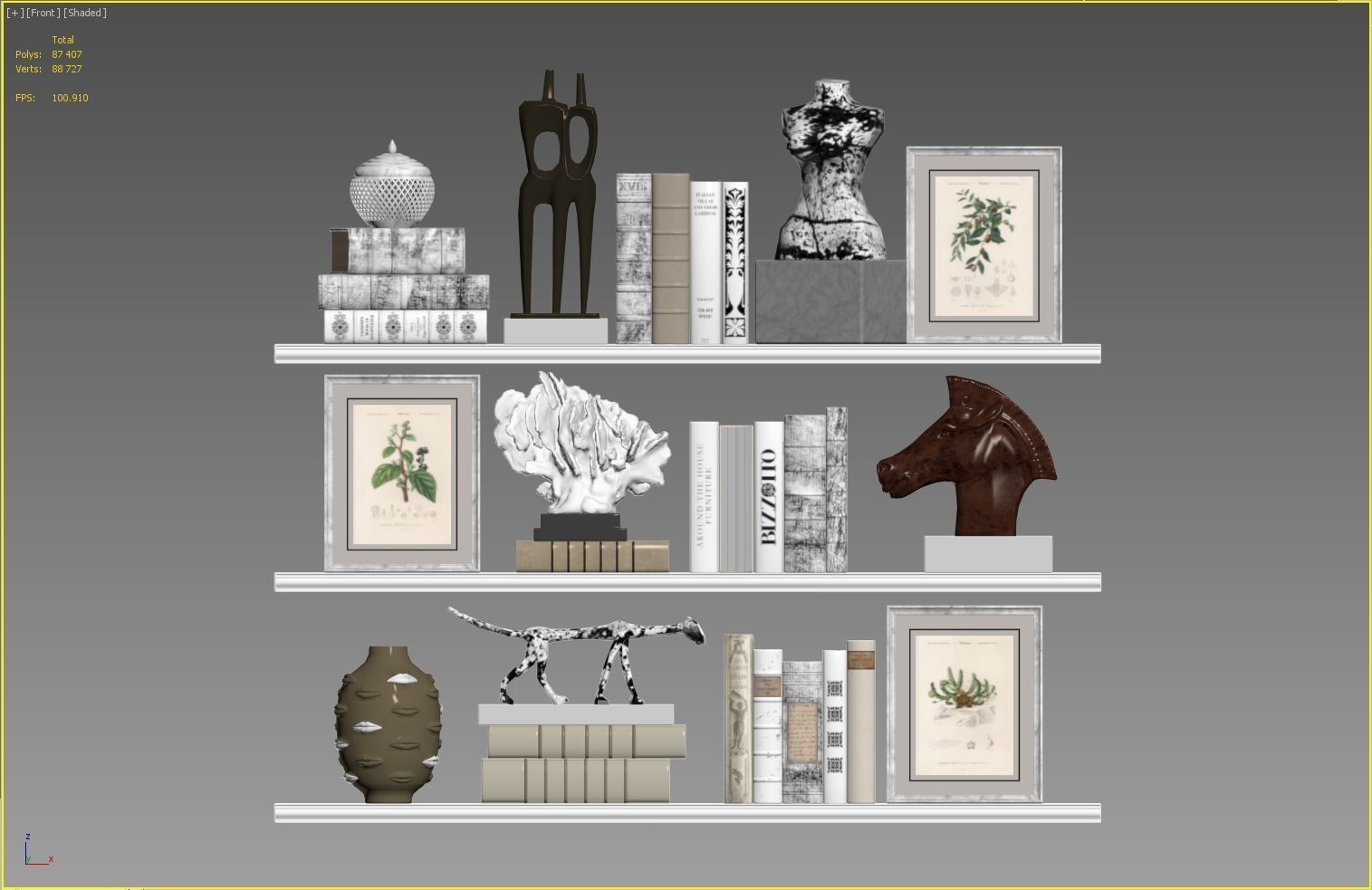 Decor Set 92 3D model_5